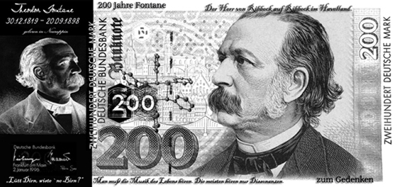 Theodor Fontane - Bild groß Theodor Fontane